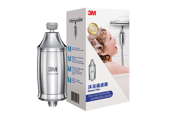 3M™ - 沐浴過濾器(外殼1個, 濾芯1個) - 淨水特工