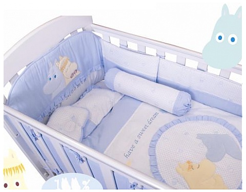Moomin 姆明婴儿床四边床围 (MO1322) - 产品