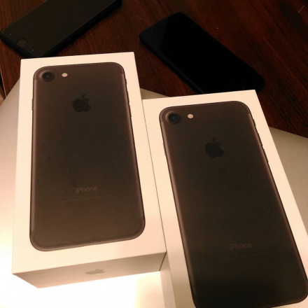 iphone7 细机128g哑黑色全新未开封 (二手物品