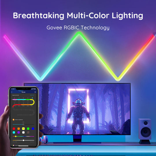 Govee Glide RGBIC Wall Light 智慧型牆壁燈條 H6062 (6+1/8+4)