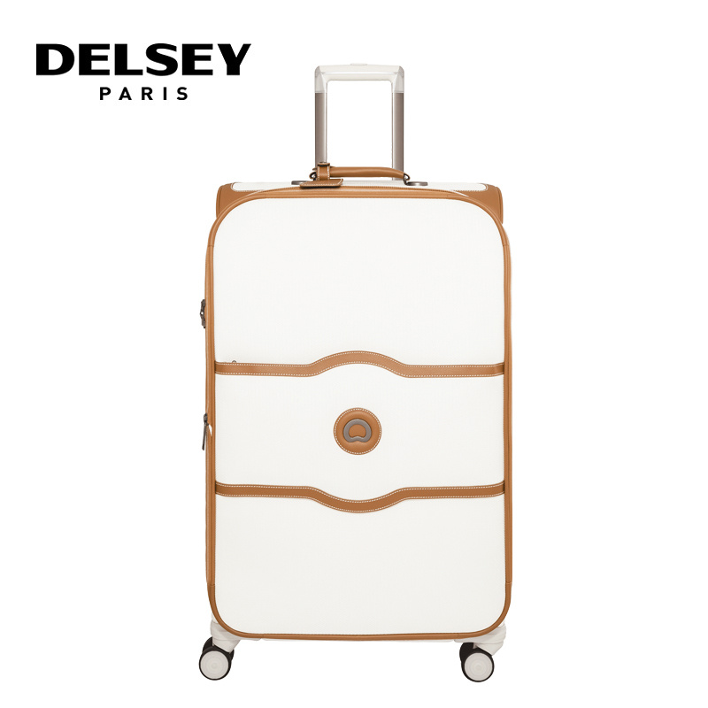 Delsey Chatelet Soft 可擴張旅行喼 [白色] [3尺寸]