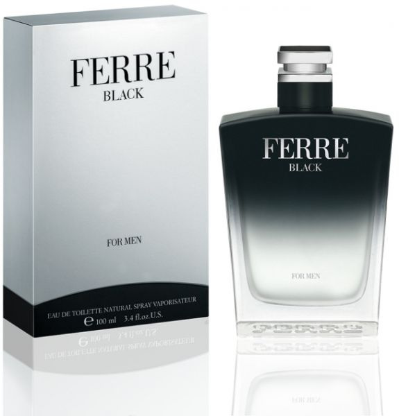 Gianfranco Ferre Ferre Black For Men Eau De Toilette 100mL 男士淡