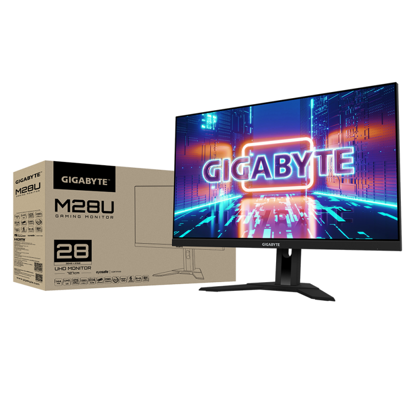 GIGABYTE 28" 144Hz 4K IPS 電競螢幕 [M28U]