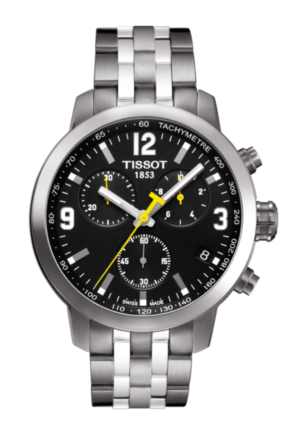 Tissot PRC 200 Chronograph 男裝鋼帶手錶 [2色]