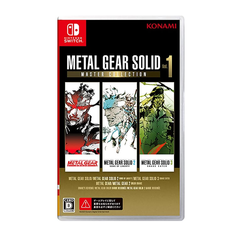 PS5/Switch Metal Gear Solid 潛龍諜影 : Master Collection Vol.1 [日英文版]