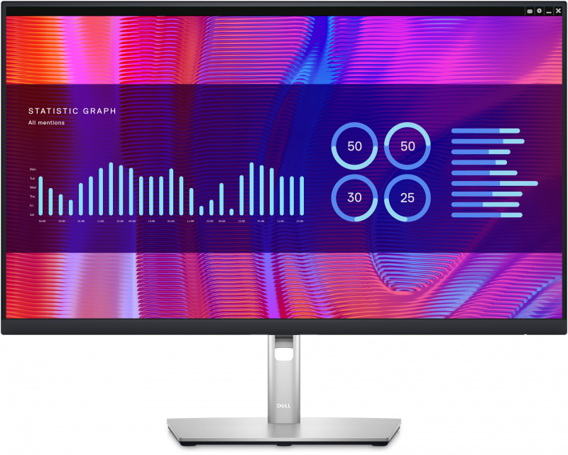 Dell P2723DE 27" QHD IPS (USB-C) 顯示器 Dell P2723DE 27" QHD IPS (USB-C) 顯示器