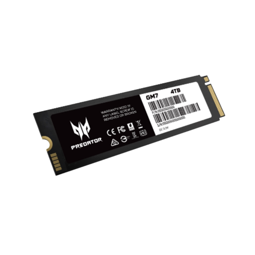 Acer Predator 4TB GM7 PCIe 4.0 M.2 SSD (讀取速度高達7400 MB/s