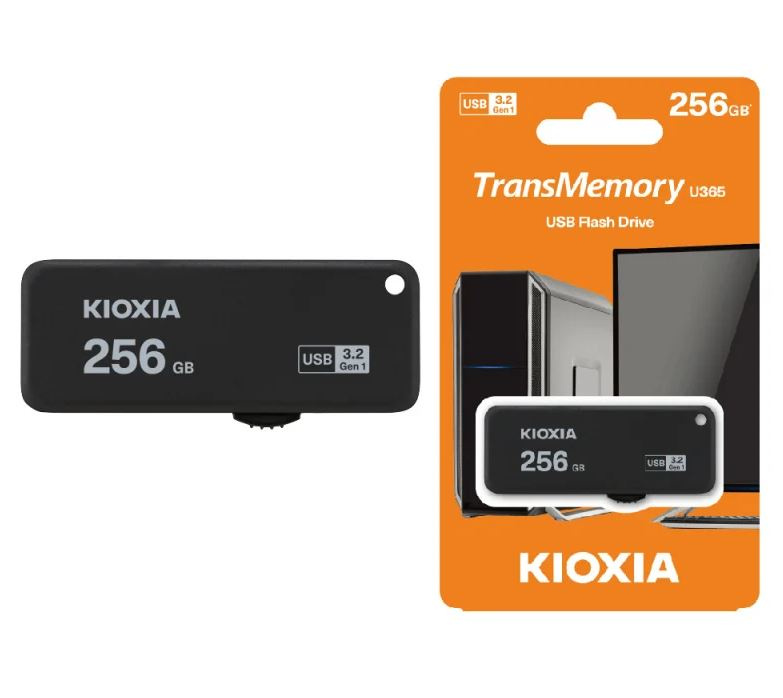KIOXIA TransMemory U365 R150 USB3.2 手指 32/64/128/256GB 日本製造 原東芝