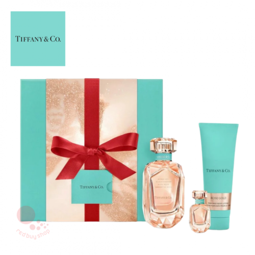 Tiffany & Co. 限定版玫瑰金香水禮盒 [3件套裝]