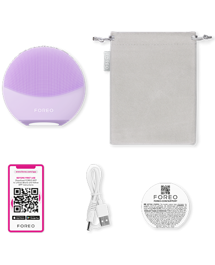 FOREO LUNA™ 4 mini 雙面迷你淨透潔面儀[4色] [送日本毛巾] - Knight Store