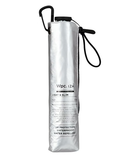 WPC IZA Type:LIGHT＆SLIM ZA007 超輕量薄身晴雨兼用縮骨折疊短雨遮 Umbrella