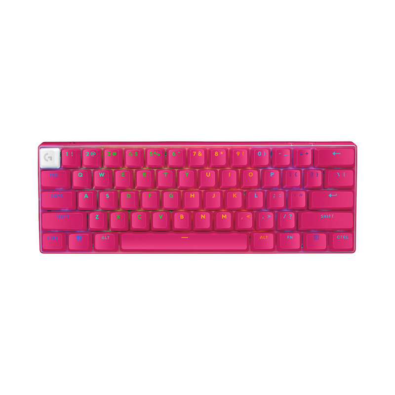 Logitech PRO X 60 職業機械式 60% 電競鍵盤 (光學觸感軸) [3色]