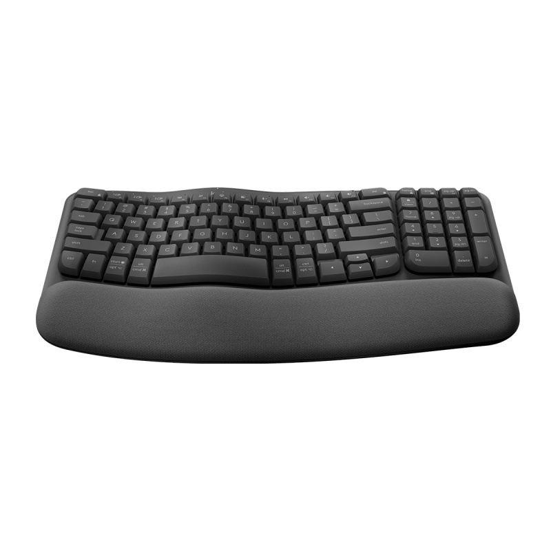 Logitech WAVE KEYS 人體工學鍵盤 (美式英文) [3色]