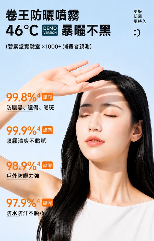BISUTANC清爽美白防曬噴霧(150ml)(兩支裝) │高效防曬50+│防紫外線防曬乳│防水防汗│清爽不油膩