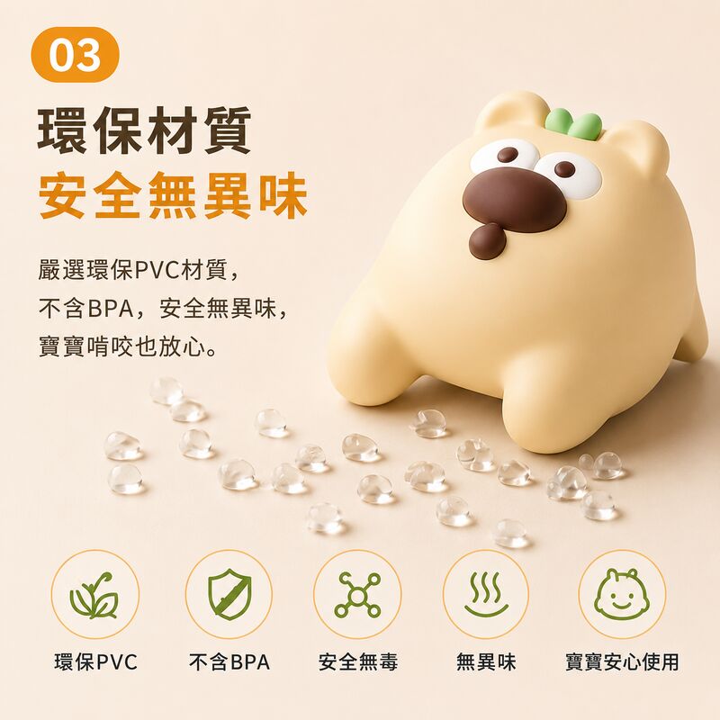 桌子防撞護角貼(小鴨款│四個裝)│嬰幼兒童防撞保護角│護角防撞條│安全包邊軟床角貼│直角保護套