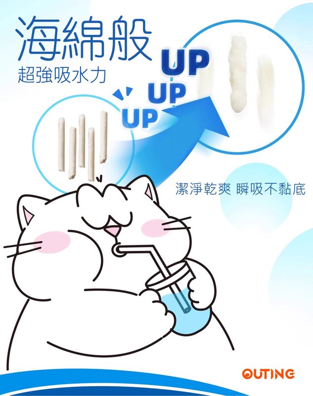 日本Nikoro妮可露混合貓砂2.5kg(大約6L)│優質貓砂│抑菌除臭