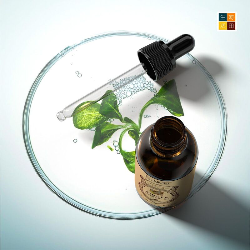 ELAIMEI身體按摩生薑精油(30ml)│生薑護理│滋養潤膚精油│按摩泡腳SPA精華油