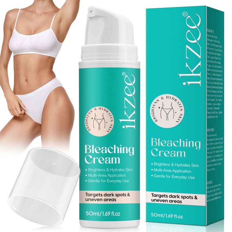 ikzee私密部位亮白霜腋(50ML)│腋下乳暈手肘私處褪黑霜│保濕提亮│粉嫩肌膚