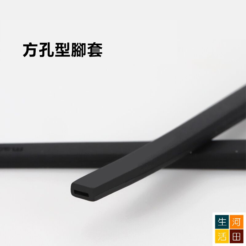 ic berlin眼鏡配件防滑腿套 矽膠眼鏡腳套 (黑色 – 2件裝)