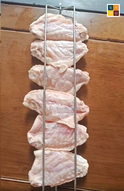 BBQ烤肉叉架(4個裝)│金屬烤架│BBQ烤肉工具