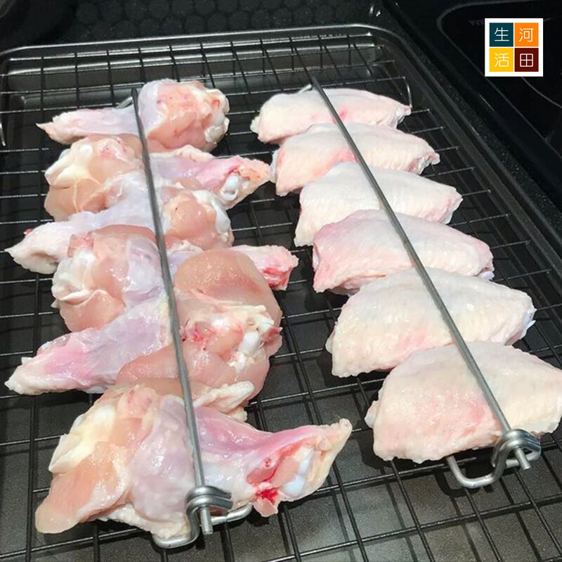 BBQ烤肉叉架(4個裝)│金屬烤架│BBQ烤肉工具