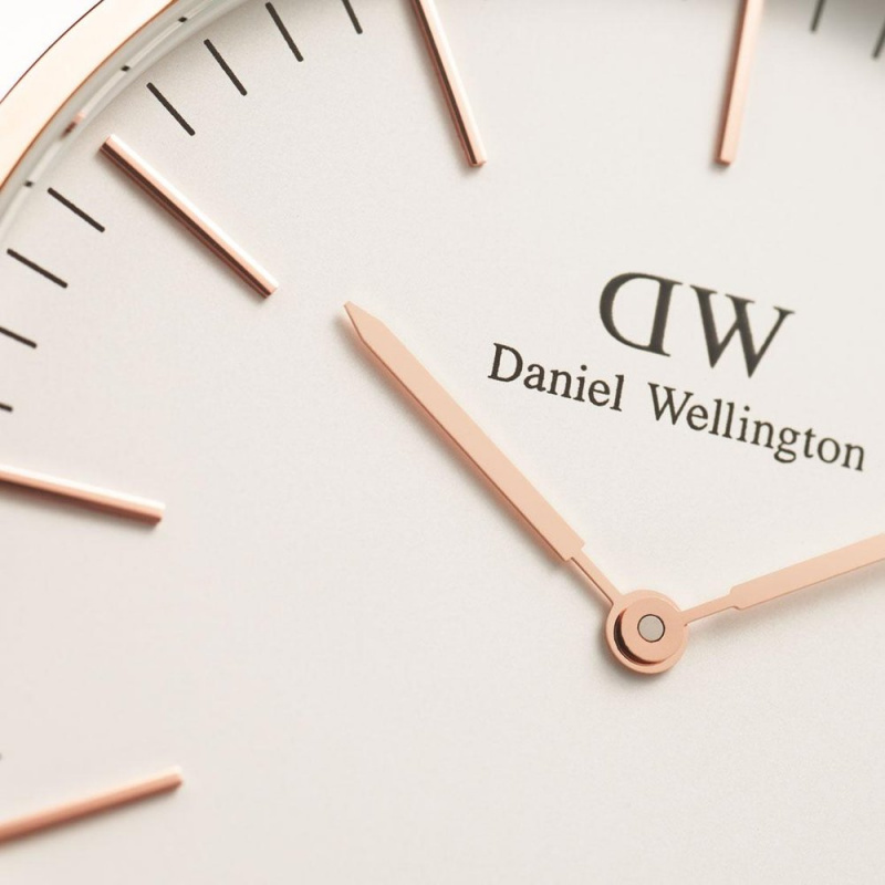 Daniel Wellington Classic Sheffield 男士皮帶手錶禮盒套裝 40mm