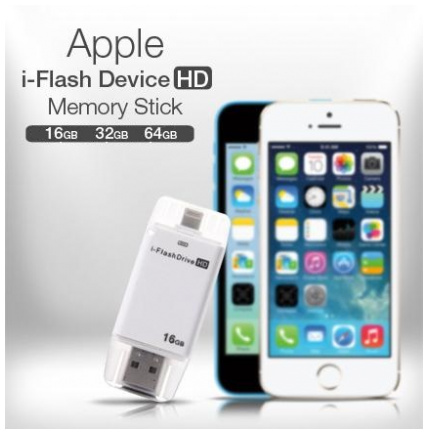i-Flash Device HD 雙頭外置記憶體 [3款容量]