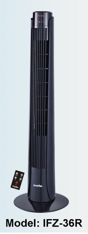 Imarflex IFZ-36R 36吋輕觸式遙控直立風扇