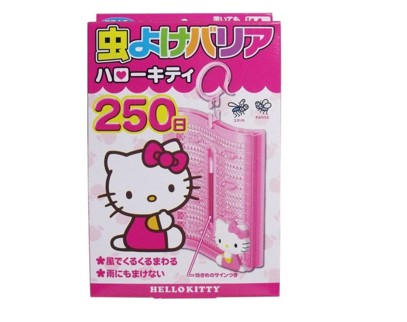Fumakilla Hello Kitty 掛勾式驅蟲片250日