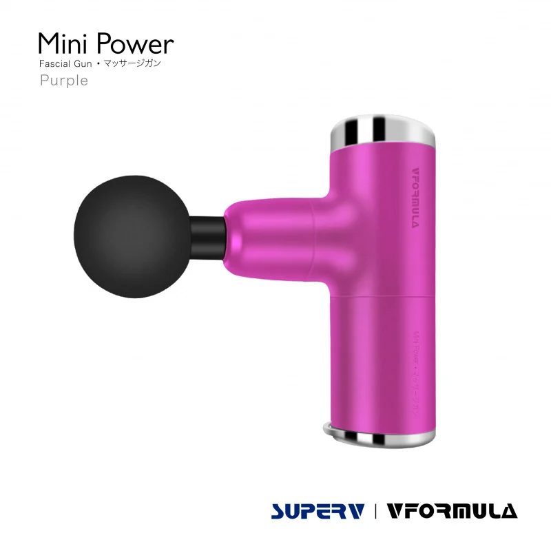 SuperV Vformula Mini Power 超輕巧靜音迷你筋膜槍 (第二代) [4色]