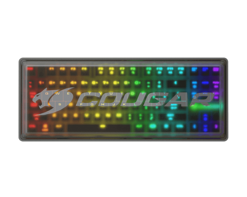 Cougar Puri TKL RGB 電競鍵盤 [紅/青軸]