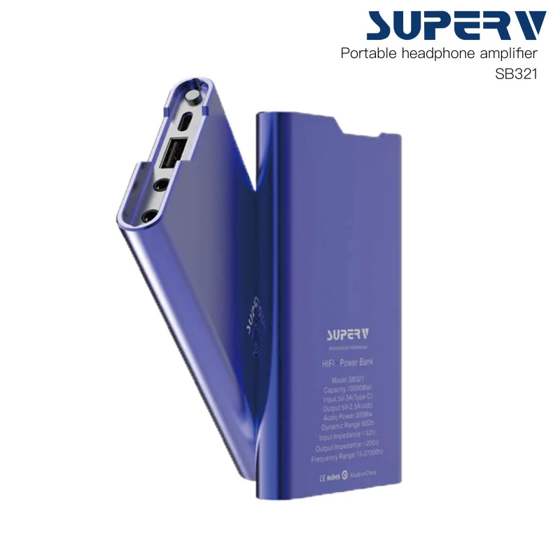 SuperV SB321 10000mAh 耳擴移動電源