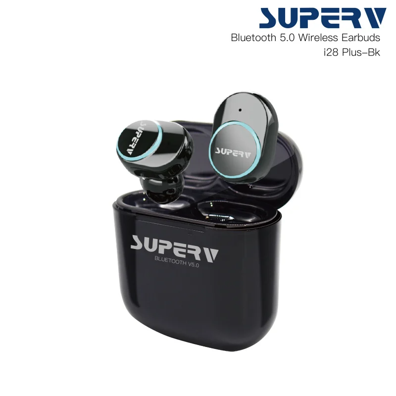 Superv i28 無線藍牙 5.0 運動專用耳機 [黑色]