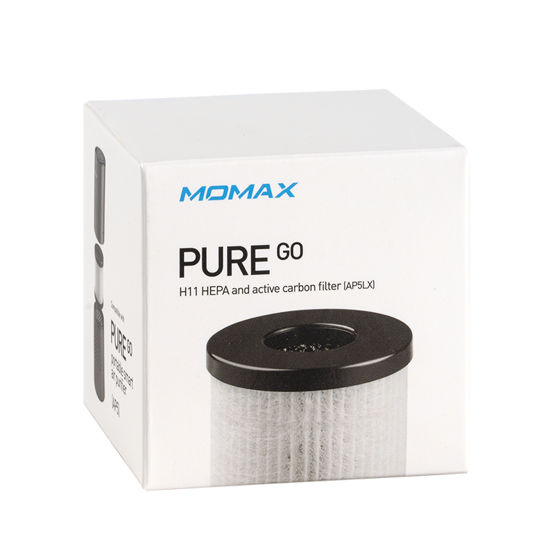 Momax Pure Go 負離子抗菌空氣清新機 [AP5] [太空灰]
