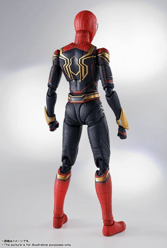 [預訂] Bandai S.H.Figuarts Spider-Man Action Figure 蜘蛛俠 [Integrated Suit]
