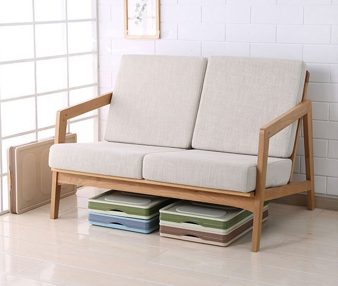 超大容量摺疊式儲物膠箱 56L [4色]