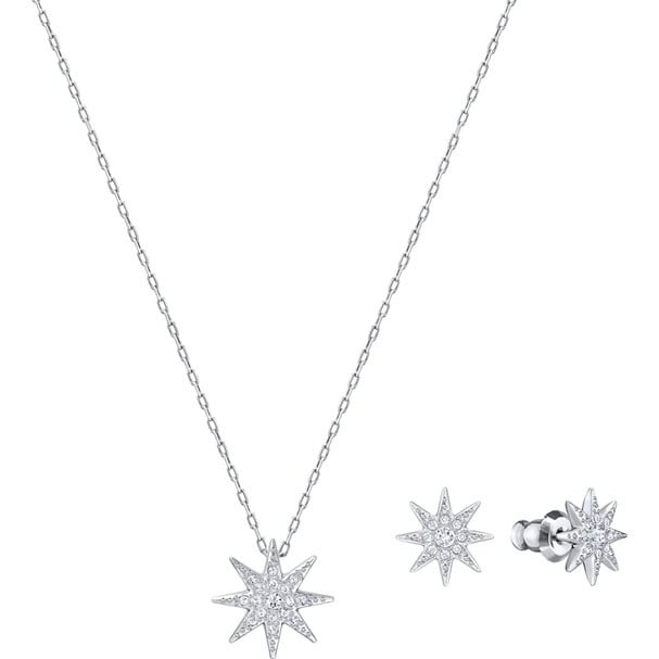 Swarovski Fizzy 頸鏈耳環套裝 (5253054)