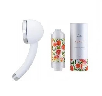 Shelo 淋浴過濾器[4款]+Amane 天音高壓節水花灑[白色]淋浴套裝