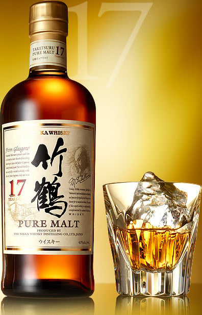 日本竹鶴純麥芽威士忌Nikka Taketsuru Pure Malt 17年700mL - Wonder Digital