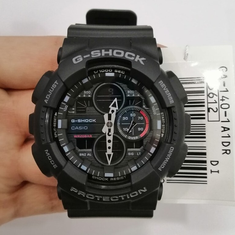 G-Shock GA-140系列標準指針數碼雙重顯示手錶[5色] - Bombuyman