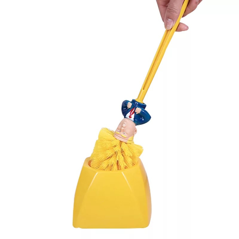 得意人物造型廁所馬桶刷