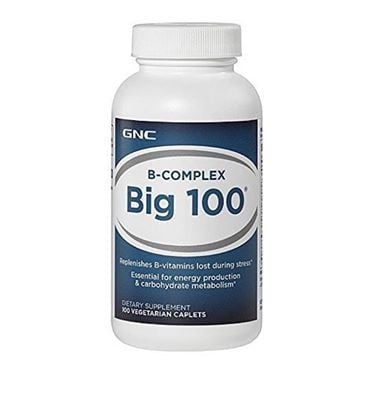 GNC B-Complex Big 100 綜合維他命 B100 [100粒]
