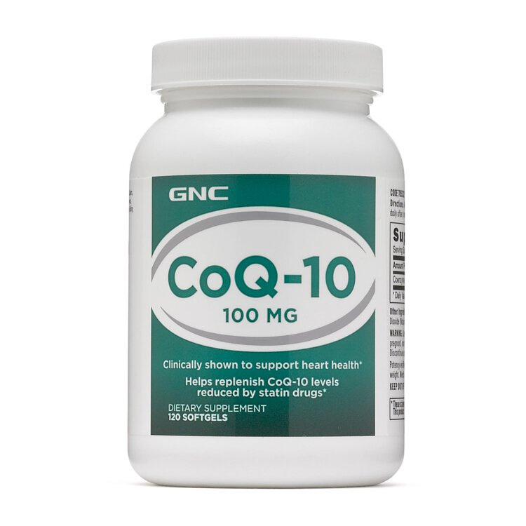 GNC - 超值加量裝Q10 輔酵素精華膠囊 [120粒][100 毫克]