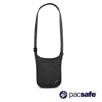 Pacsafe - COVERSAFE V75 RFID 尼龍帶防盜貼身掛頸袋 Anti-Theft Neck Pouch 暗袋