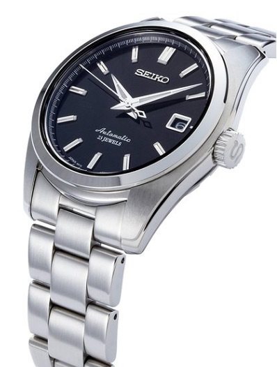 日本製造 SEIKO 精工 SARB033 mechanical 手錶 銀鋼黑面 6R15機芯 機械錶