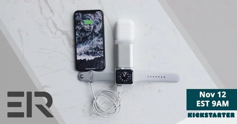 EIRTOUCH AirPod/Apple Watch/iPhone無線行動電源