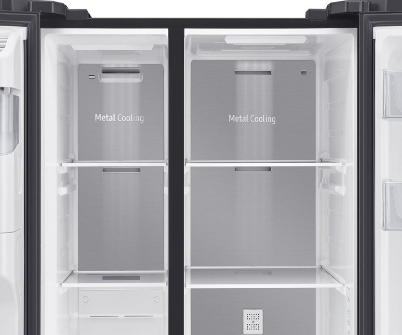 [優惠碼即減$300] Samsung - 大型對門式雪櫃 617L (黑色) RS64R5337B4/SH