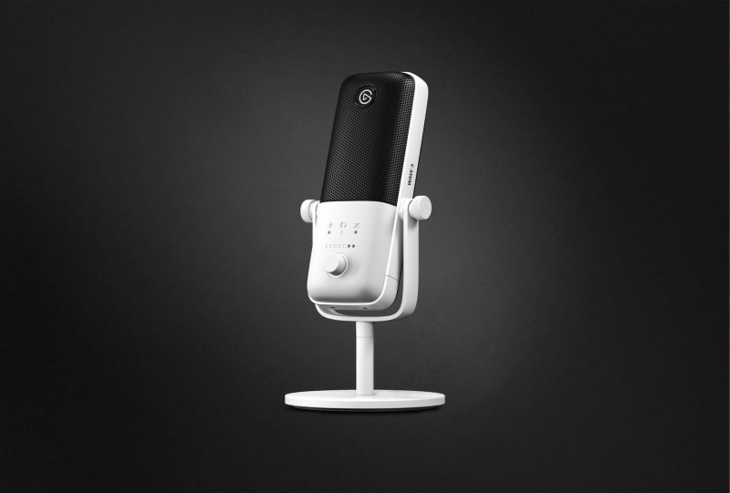 Elgato WAVE:3 - (BLACK / WHITE) Premium Microphone and Digital Mixing Solution