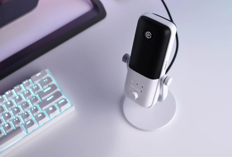 Elgato WAVE:3 - (BLACK / WHITE) Premium Microphone and Digital Mixing Solution