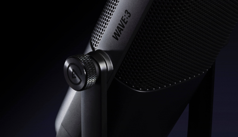 Elgato WAVE:3 - (BLACK / WHITE) Premium Microphone and Digital Mixing Solution